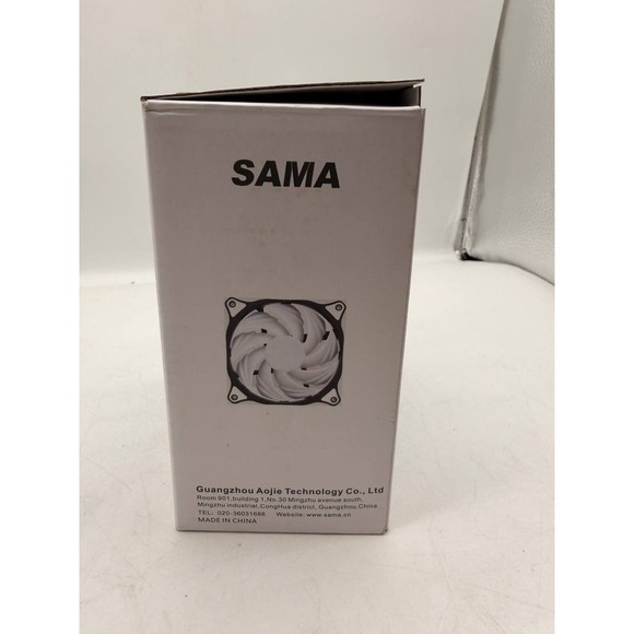 SAMA SF200 FAN KIT 12CM FANS 3PCS 800-2200RPM HYDRO BEARING PWM - Picture 3 of 4